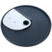 Brunner-Anliker 9 1/2" slicing disc, 6 mm G6 Coarse Cut, for the XL-C & XL-C Star vegetable slicer, top angled view