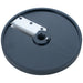 Brunner-Anliker 7 1/8" gaufrette disc, 2 mm PG2, for the GSM5 Star vegetable slicer, top angled view