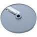 Brunner-Anliker 9 1/2" gaufrette disc, 4 mm PG4, for the XL-C Star vegetable slicer, top angled view