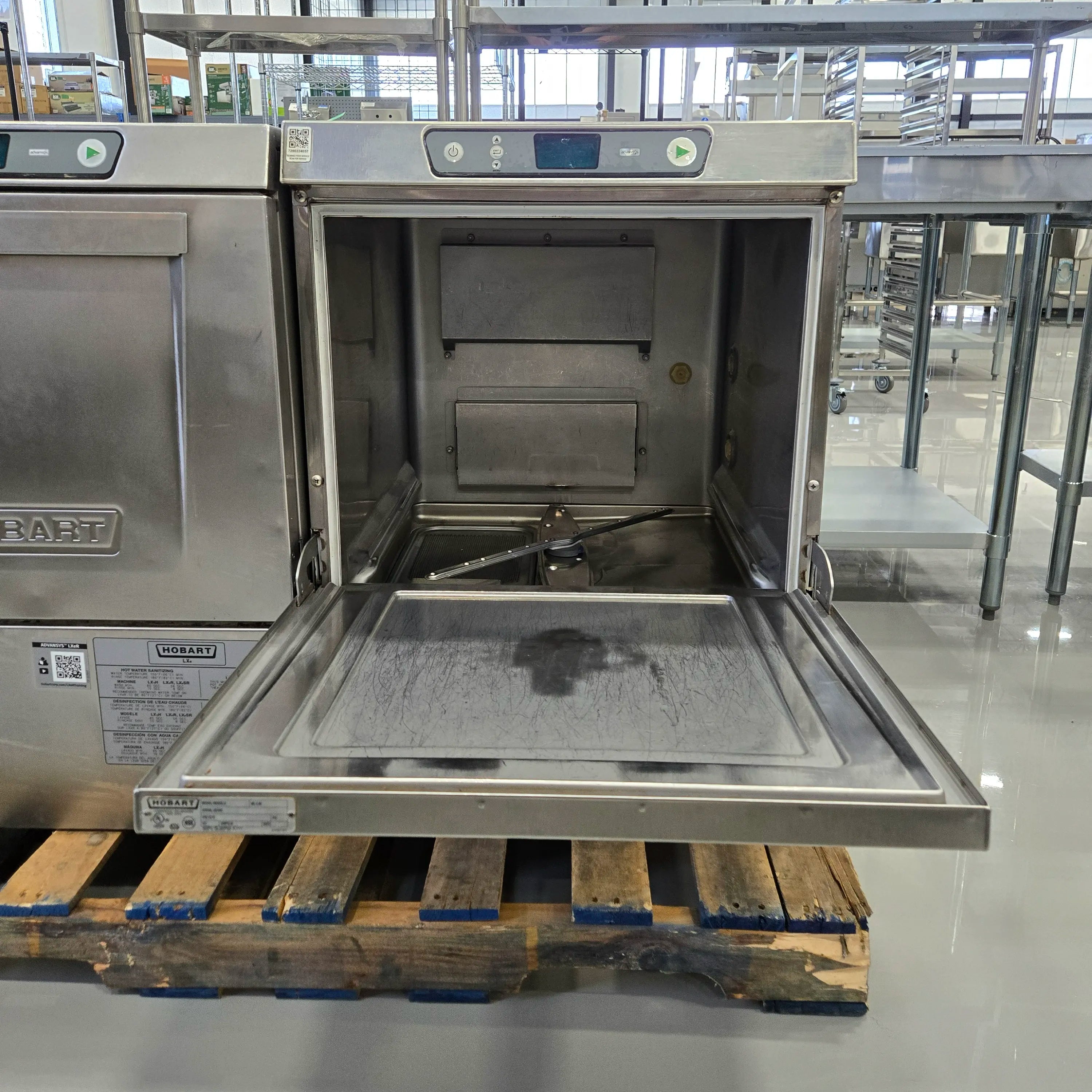 **CERTIFIED USED** Hobart LXEH-2 High-Temp Undercounter Dishwasher-Phoenix Food Equipment