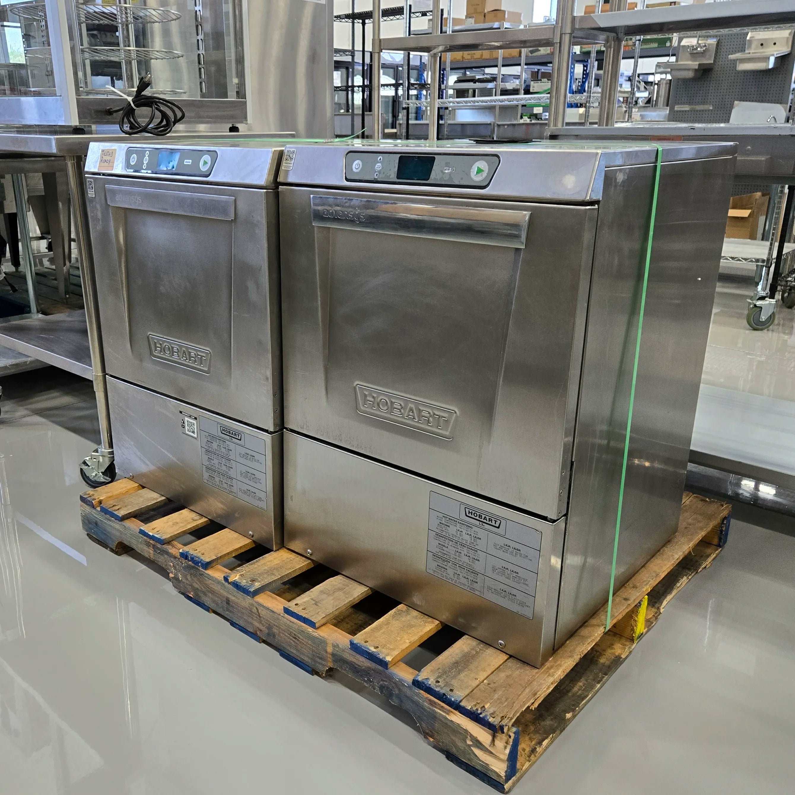 **CERTIFIED USED** Hobart LXEH-2 High-Temp Undercounter Dishwasher-Phoenix Food Equipment
