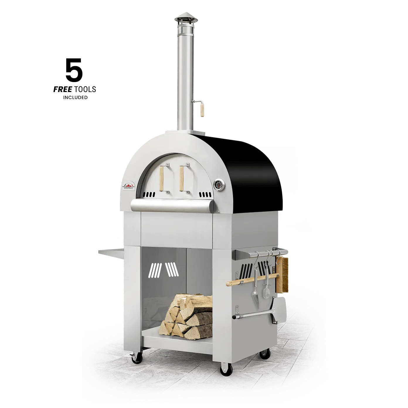 Ciao Bella Primo Wood Fired Outdoor Pizza Oven - Various Colours-Phoenix Food Equipment