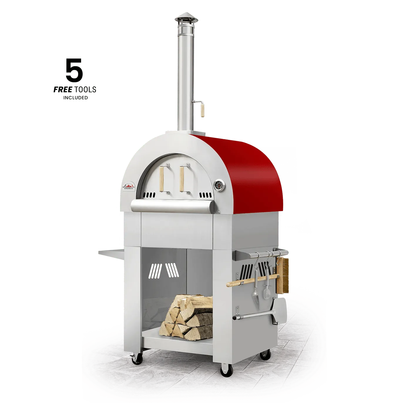 Ciao Bella Primo Wood Fired Outdoor Pizza Oven - Various Colours-Phoenix Food Equipment