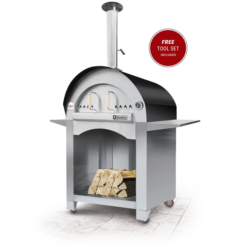 Ciao Bella Quattro Wood Fired Outdoor Pizza Oven - Various Colours-Phoenix Food Equipment