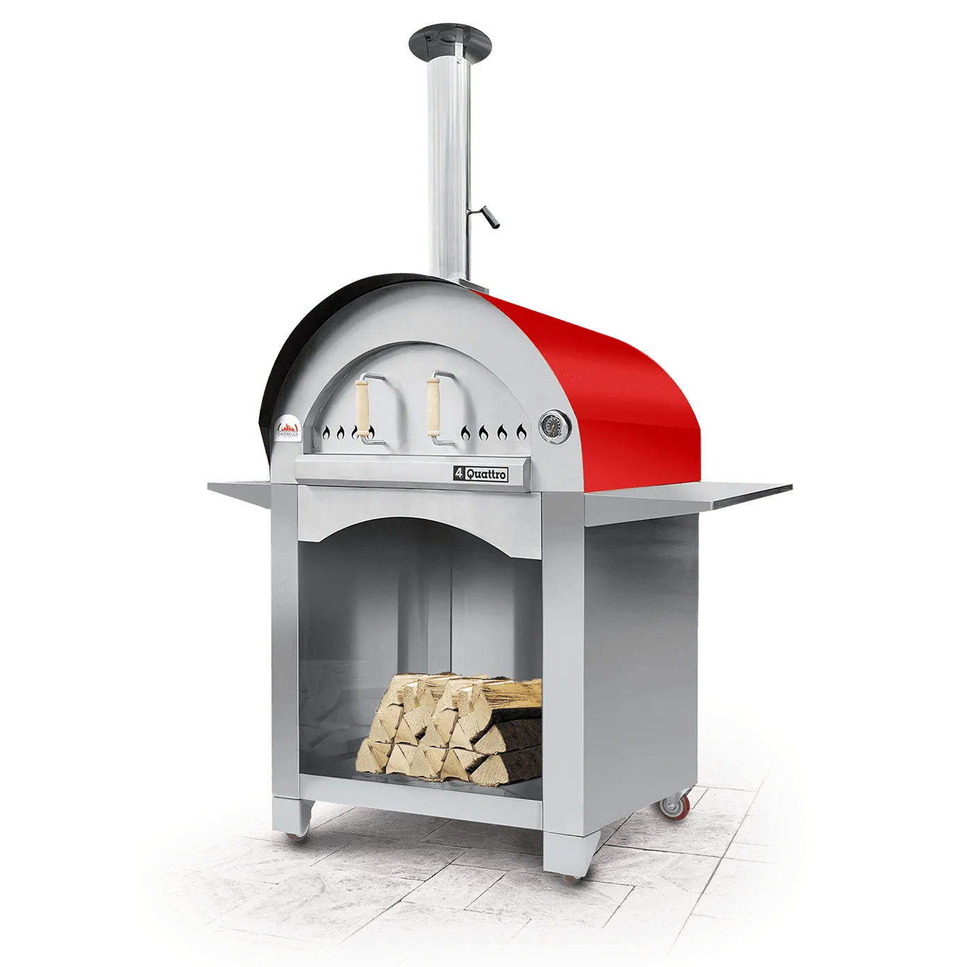 Ciao Bella Quattro Wood Fired Outdoor Pizza Oven - Various Colours-Phoenix Food Equipment