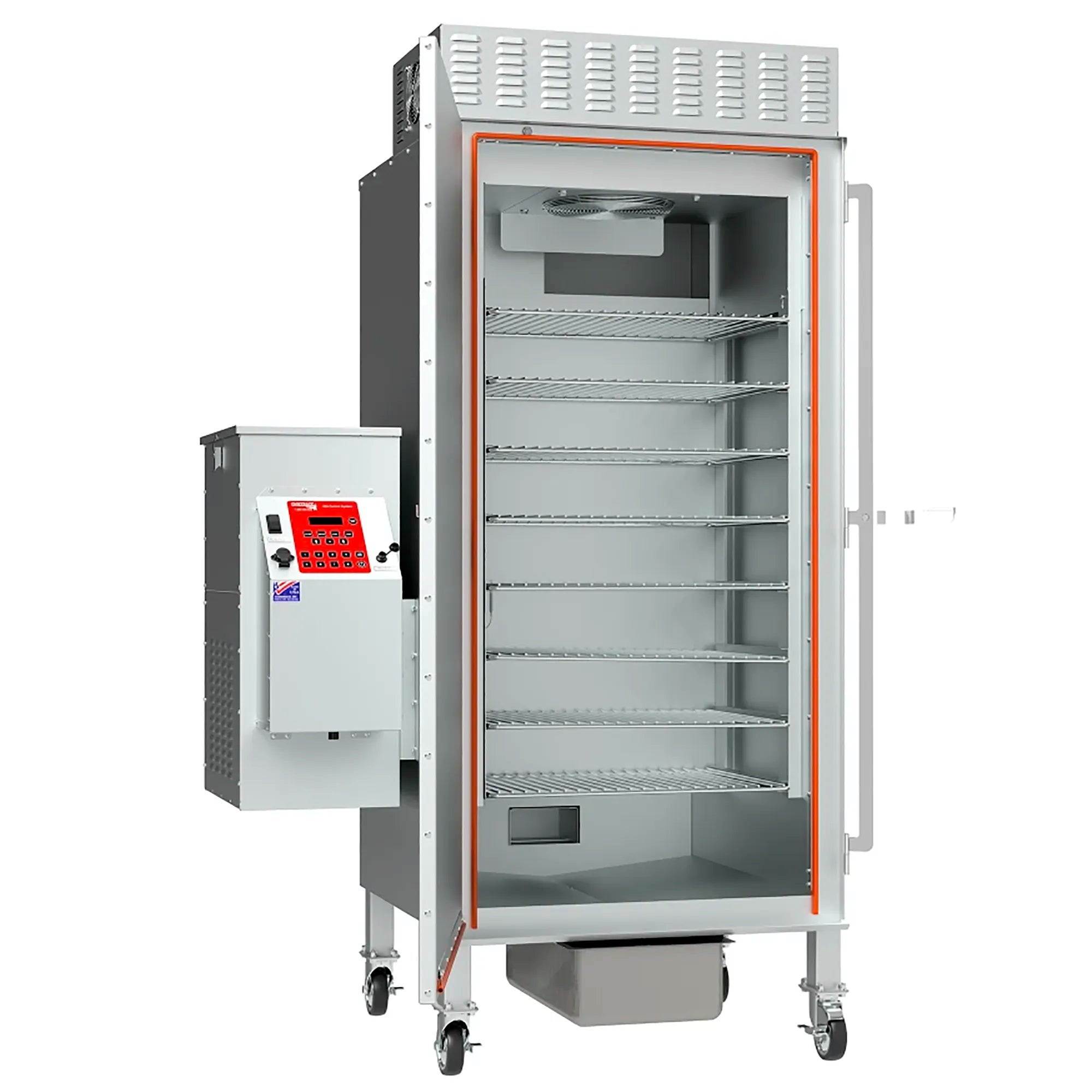 Cookshack FEC240 Commercial Gas Pellet Smoker Oven - 250LB Capacity-Phoenix Food Equipment