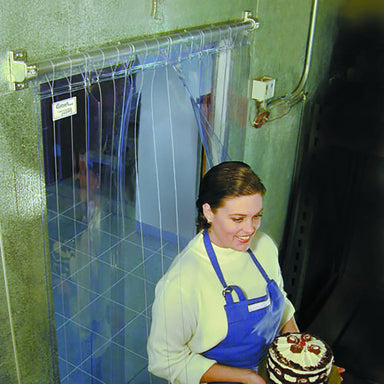 Curtron M-Series Strip Curtain Doors - Various Configurations-Phoenix Food Equipment