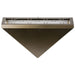 Curtron Pest-Pro 150 Series decorative insect trap in bronze finish with triangular front panel, angled view