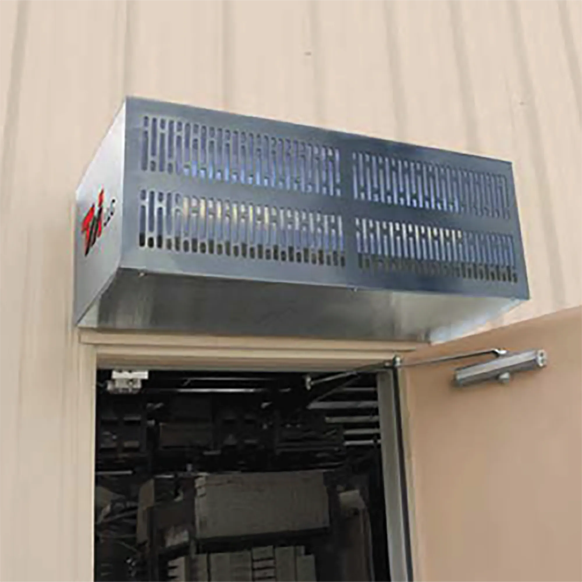 Curtron S-IBD Series Insect Back Door Aluminum Air Curtain - Various Configurations-Phoenix Food Equipment