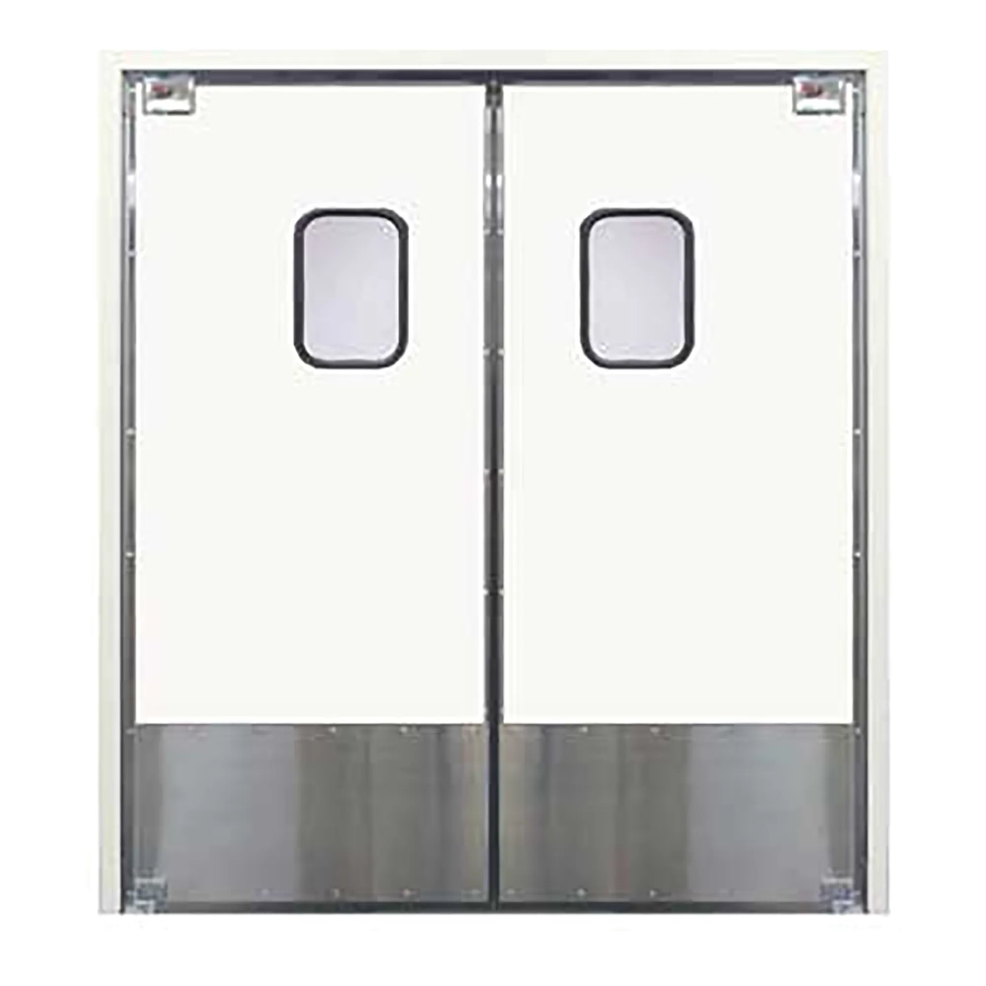 Curtron SPD-30 Series Swinging Traffic Door - Various Configurations-Phoenix Food Equipment