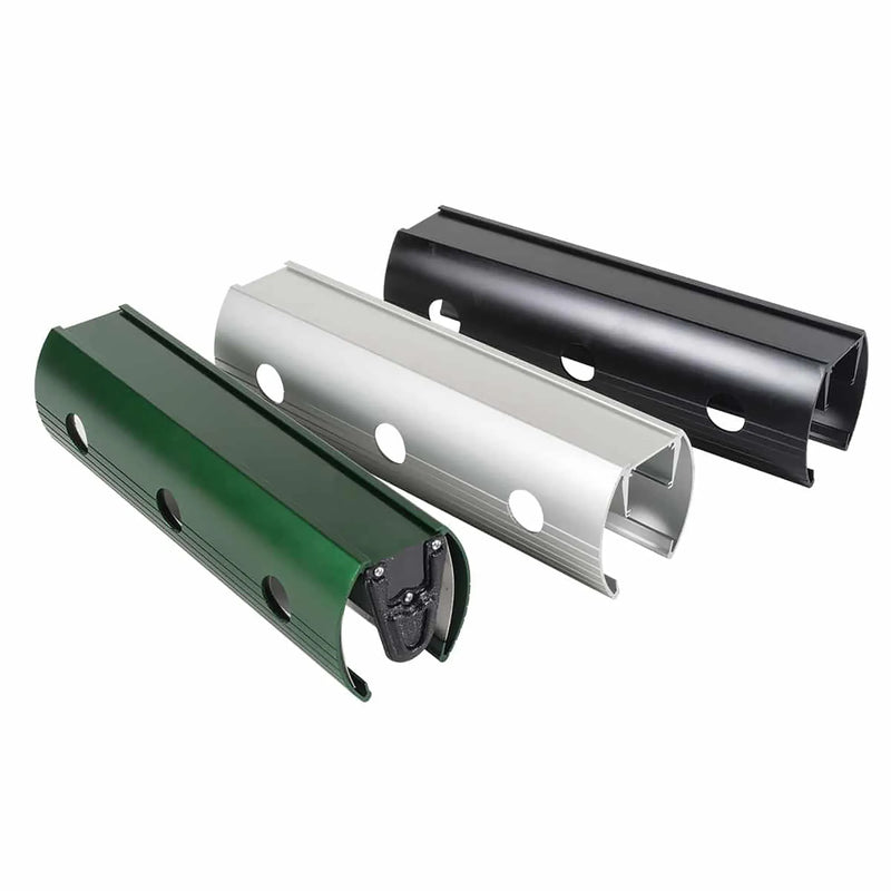 Curtron UC-50 Pest-Pro series under counter insect trap shown in green, white and black colour options