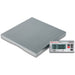 Detecto PZ Series wireless portioning ingredient scale, stainless steel platform with separate wireless display