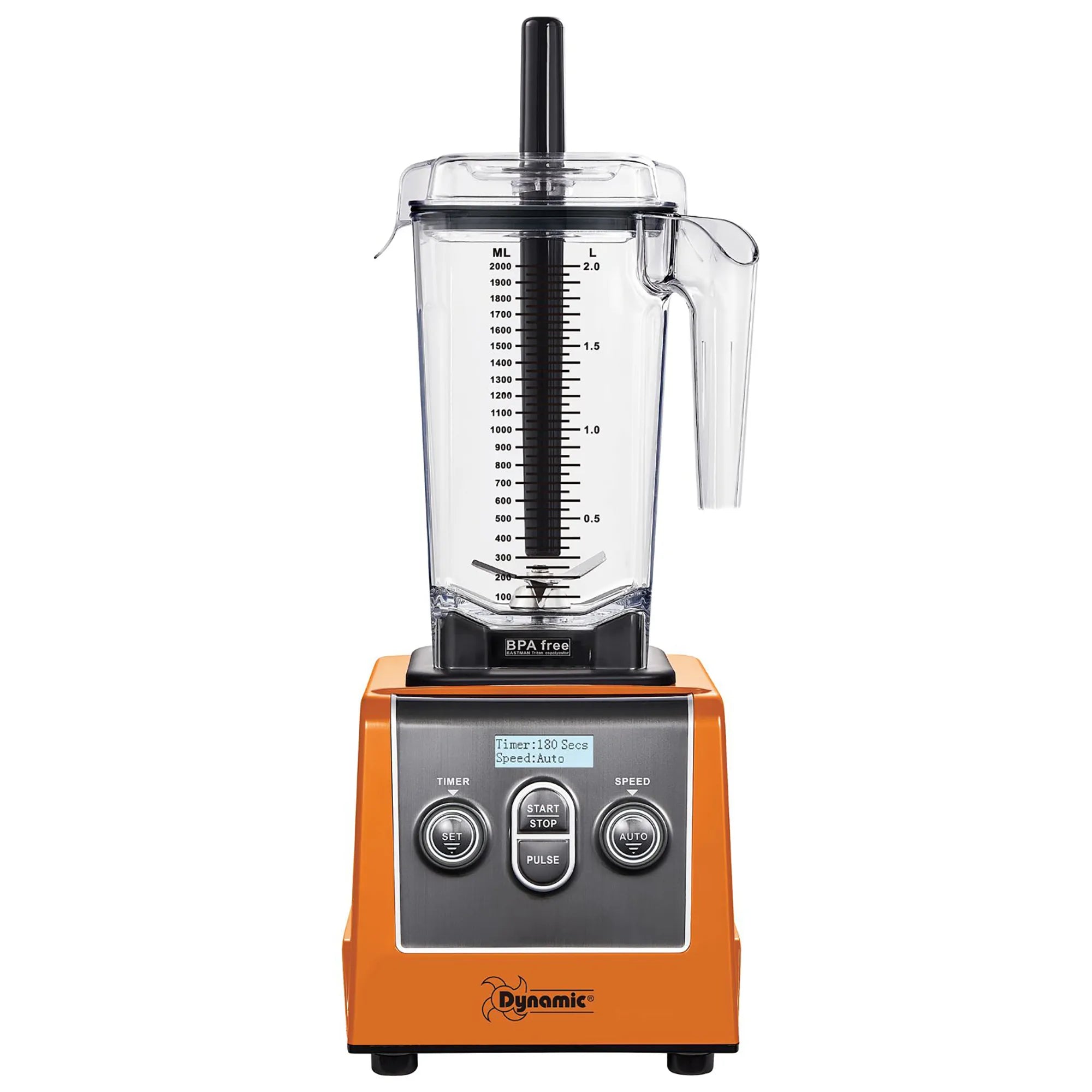 Dynamic BlendPro 3 Commercial Blender with Touchpad Controls - 68 Oz/2L Capacity, 3 HP-Phoenix Food Equipment