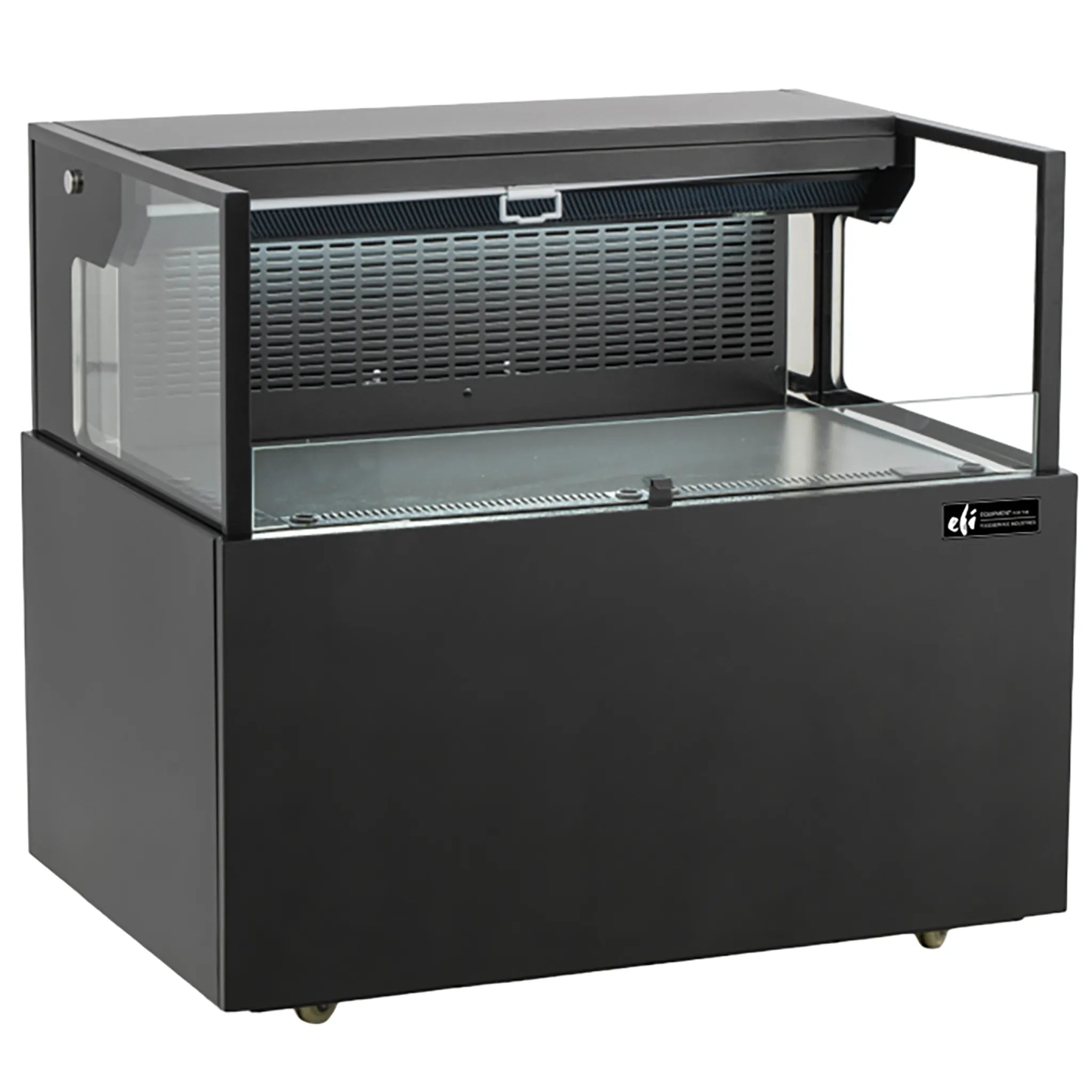 EFI CGOMS-3624 Straight Glass 36" Shallow Open Air Display Case-Phoenix Food Equipment