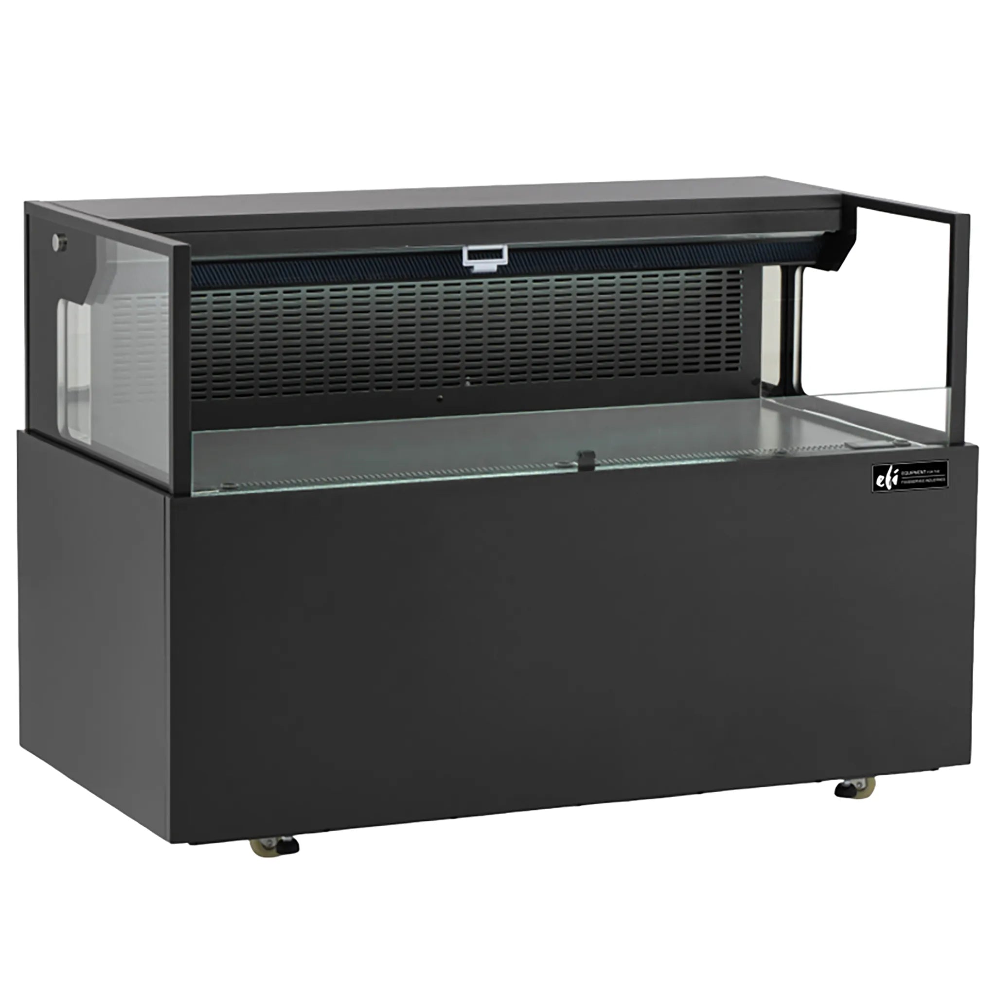 EFI CGOMS-4724 Straight Glass 47" Shallow Open Air Display Case-Phoenix Food Equipment