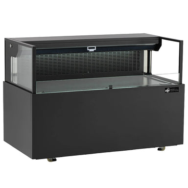 EFI CGOMS-4724 Straight Glass 47" Shallow Open Air Display Case-Phoenix Food Equipment