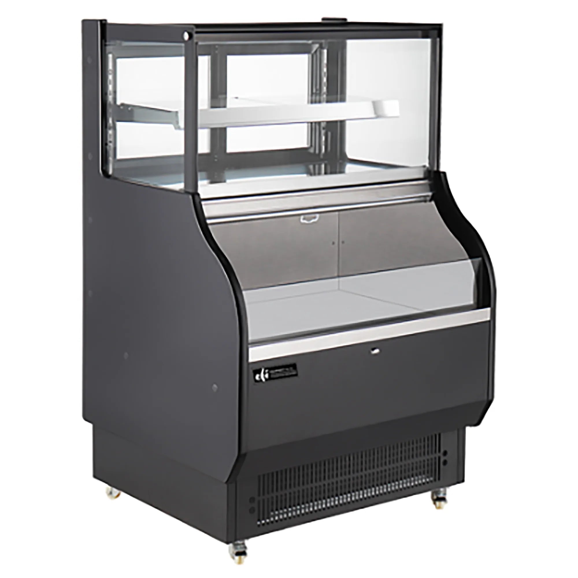 EFI CGOSM-3961 Square Glass 39" Wide Closed & Open Air Refrigerator-Phoenix Food Equipment