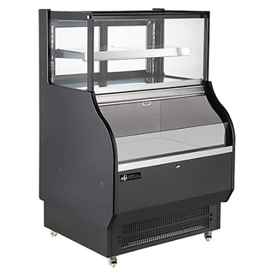 EFI CGOSM-3961 Square Glass 39" Wide Closed & Open Air Refrigerator-Phoenix Food Equipment