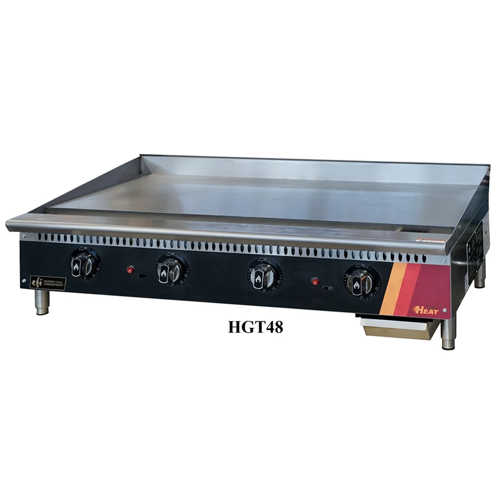 EFI HGT48-ELC Electric Thermostatic 48" Griddle 208V-Phoenix Food Equipment