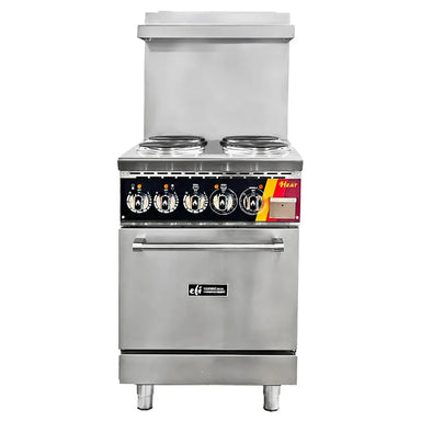 EFI HRG24-4B-ELC Electric 24" Cooking Range - 4 French Plates-Phoenix Food Equipment