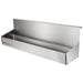 EFI SIBASR Series stainless steel speed bar rail, double tier model showing both bottle troughs, angled top view