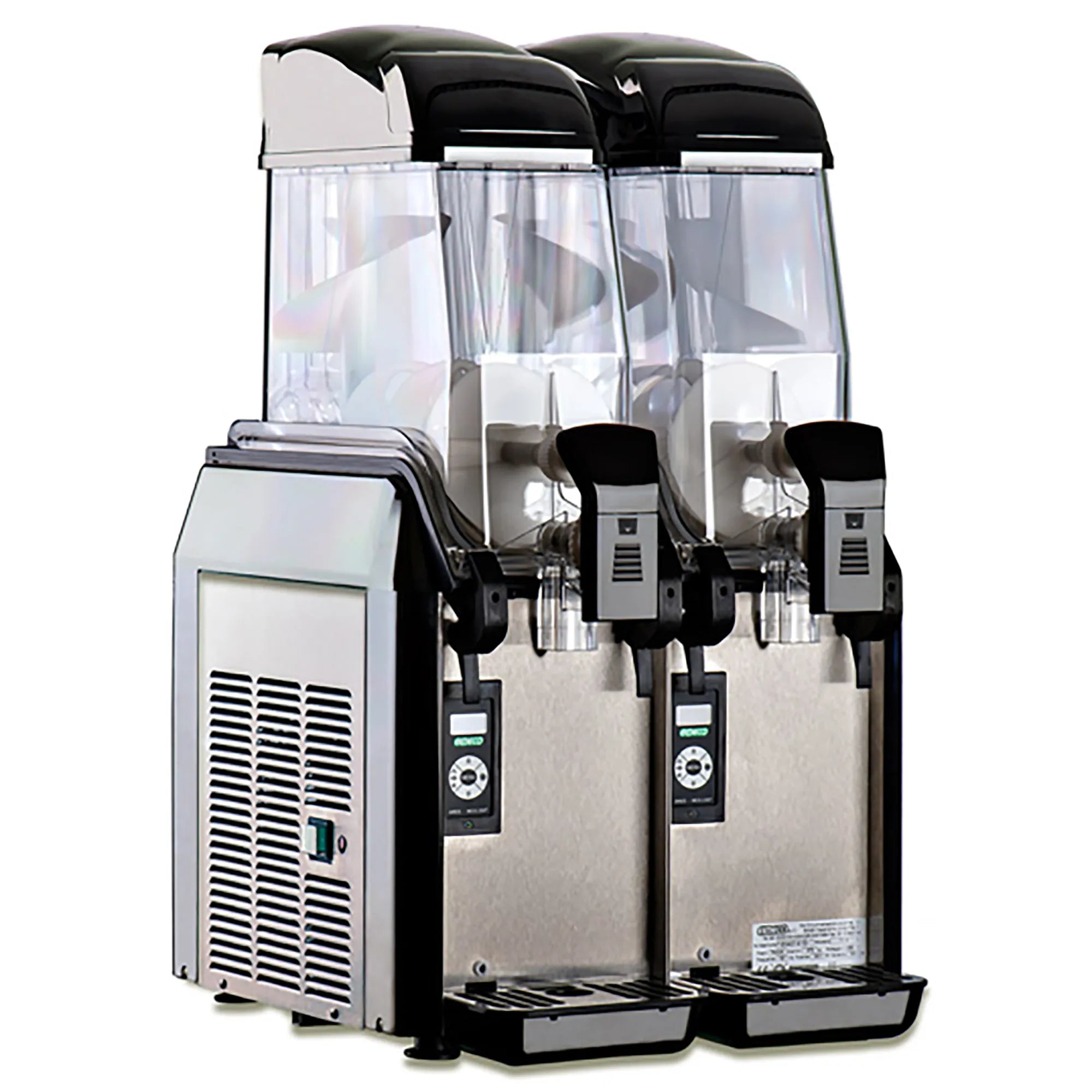 Elmeco FC2 GREEN Millenium Double 12L Container Slushie Machine-Phoenix Food Equipment