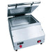 Emberglo ES5 Series direct supply countertop steamer, 1800W, option with red start button and switch, lid open