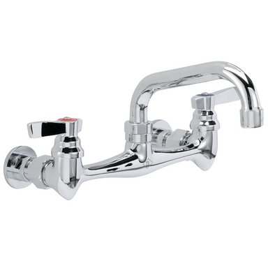 Encore Top-Line Wall Mount Faucet - 12" Neck-Phoenix Food Equipment