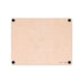 Epicurean HACCP natural cutting board in tan wood fiber composite with black colour-coded corner feet, top view