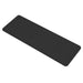 Epicurean rectangular flat bread board in black slate colour wood fiber composite, angled top view of the black option