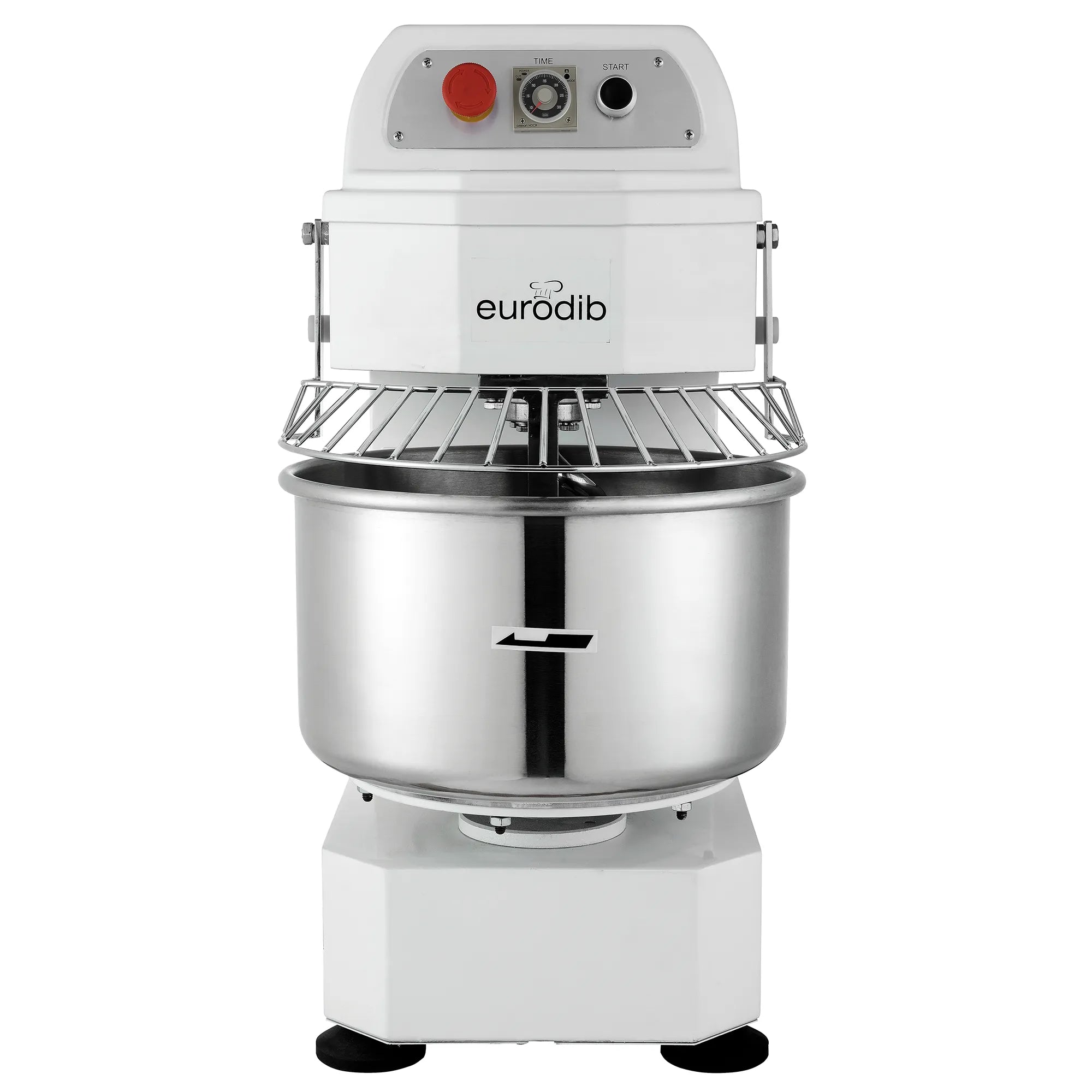 Eurodib LB30T Commercial Spiral Mixer - 30 Qt Capacity, Single Phase-Phoenix Food Equipment