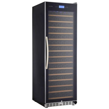 Eurodib USF168 Black Single/Dual Temperature Wine Cooler - Up to 165 Bottle Capacity-Phoenix Food Equipment