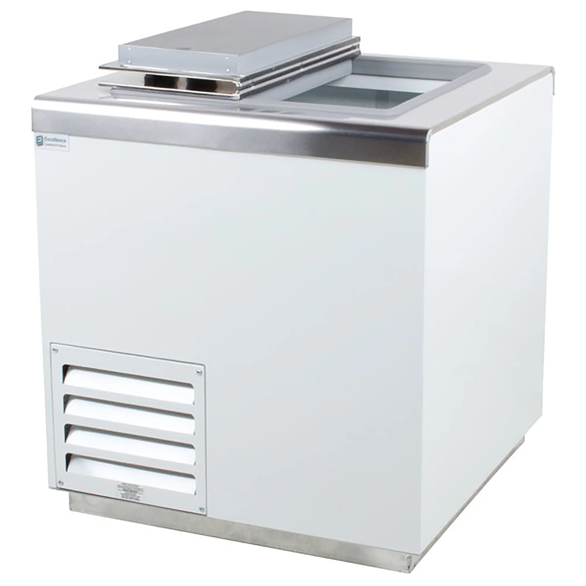 Excellence HFF-4HC Ice Cream Dipping Freezer With Flip Top Lid - 7 Tub Capacity-Phoenix Food Equipment