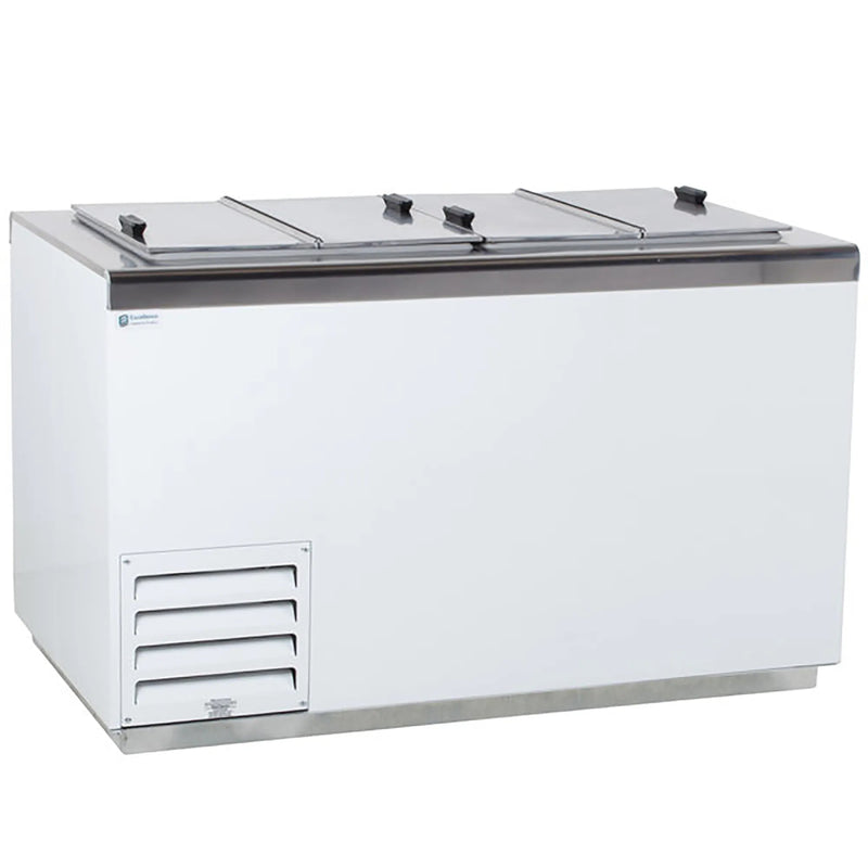 Excellence HFF-8HC Ice Cream Dipping Freezer With Flip Top Lid - 19 Tub Capacity-Phoenix Food Equipment