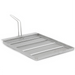 Frymate deep fryer filter for Frymaster GF14/MJ35 fryers, stainless steel ribbed screen with upright lift handle