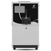 Gel Matic BC 150 GR single flavour countertop soft serve machine in stainless steel with black front panel and handle