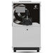 Gel Matic BC 150 PM single flavour countertop soft serve machine with black swirl front panel and one handle