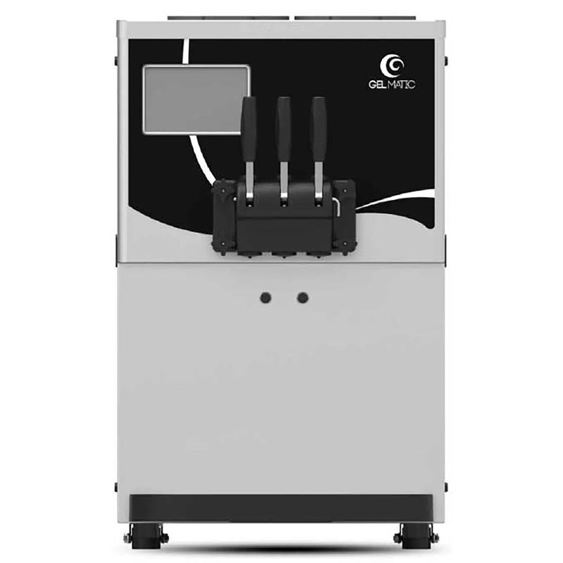Gel Matic BC 250 GR Double Flavour + Twist Soft Serve Ice Cream Machine - 57.3LBS/HR Output-Phoenix Food Equipment