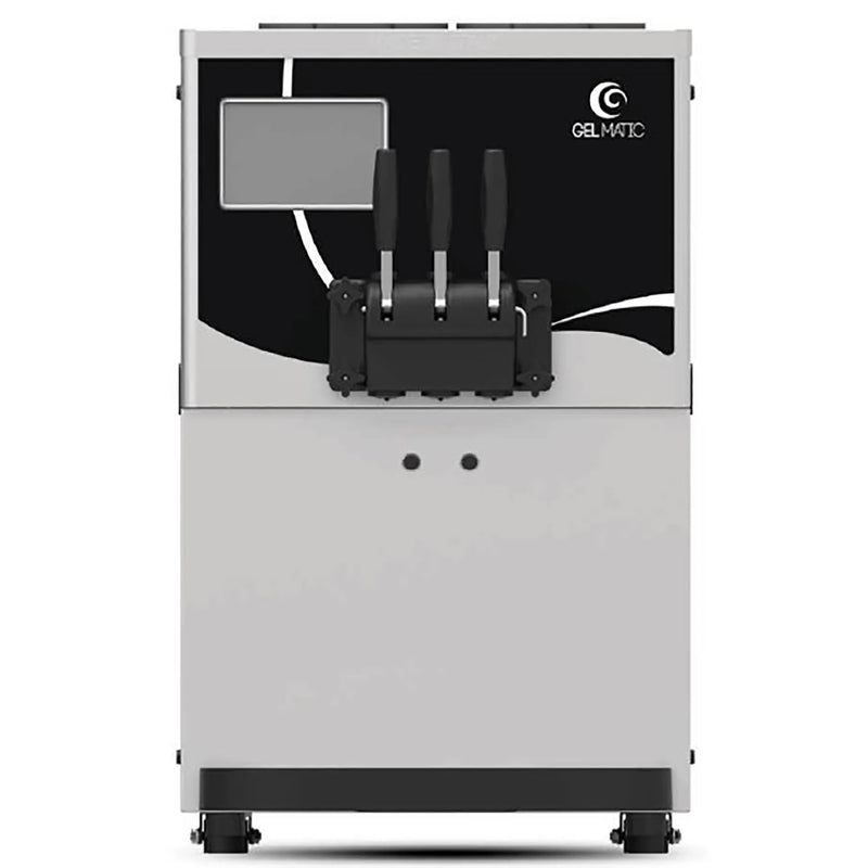 Gel Matic BC 250 PM Double Flavour + Twist Soft Serve Ice Cream Machine - 79LBS/HR Output-Phoenix Food Equipment