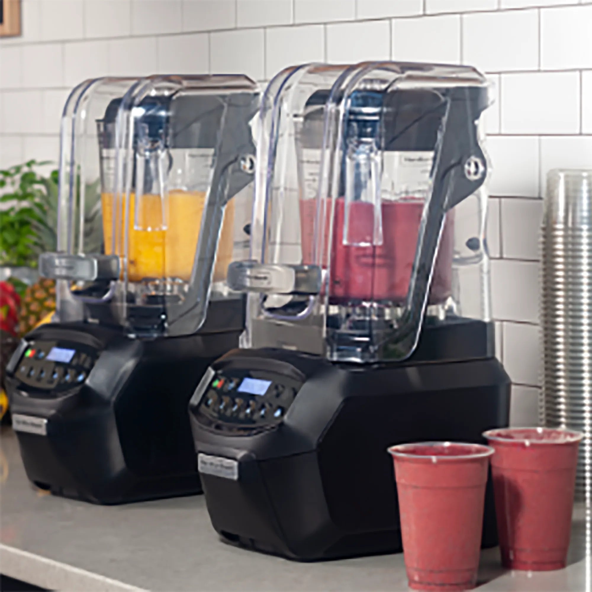 Hamilton Beach HBH855 The Summit High Performance Blender with Programmable Controls & Sound Enclosure - 48 Oz/1.4L Capacity, 3.5 HP-Phoenix Food Equipment