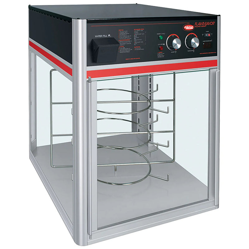 Hatco FSD-1 Glass Display Pizza/Food Warmer - 3 Tier Rotating Circle Rack-Phoenix Food Equipment