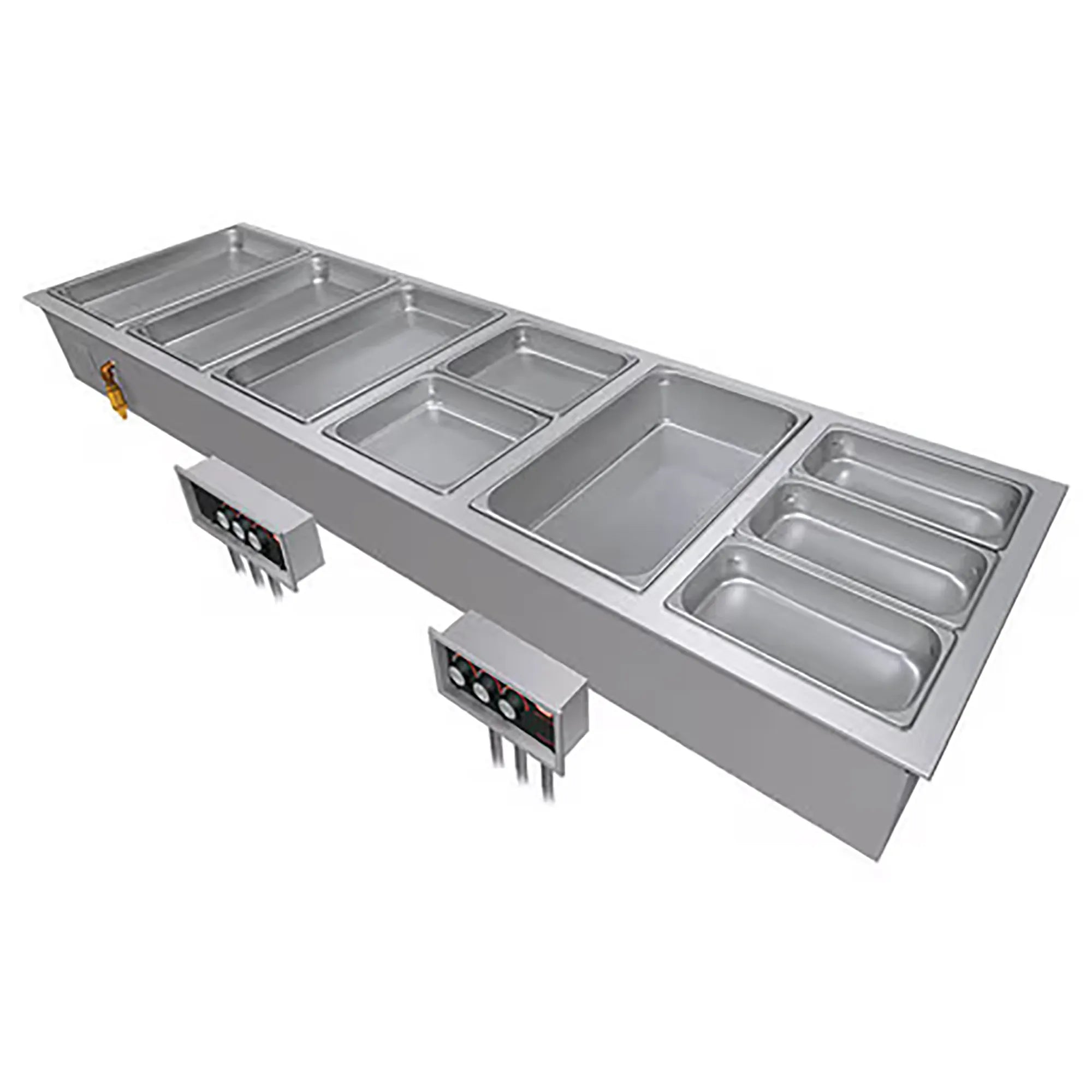 Hatco HWBI-1 Single Full Size Drop-In Electric Food Warmer, 1215W - Various Sizes-Phoenix Food Equipment