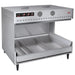 Hatco MPWS-36 multi section 37 inch warming station in stainless steel with top controls and empty fry baskets