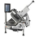Hobart HS7 Series automatic meat slicer option shown with a post-mounted touchscreen display and black base