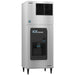 Hoshizaki DB-200H 30-inch hotel ice dispenser bin shown with a modular ice machine mounted on top