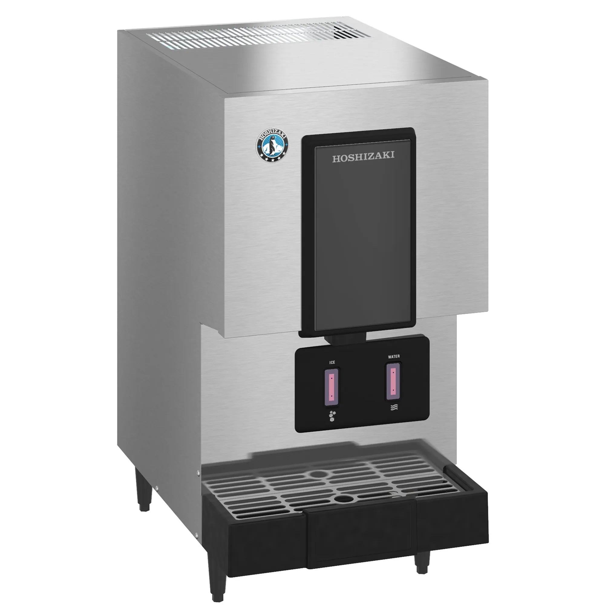 Hoshizaki DCM-271BAK Counter Top Ice Maker & Water Dispenser, Cubelet Shaped Ice - 257LBS/24HRS, 10LBS Storage - Various Options-Phoenix Food Equipment