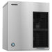 Hoshizaki F-1501MAJ modular flake ice machine head in stainless steel with black vented front panel