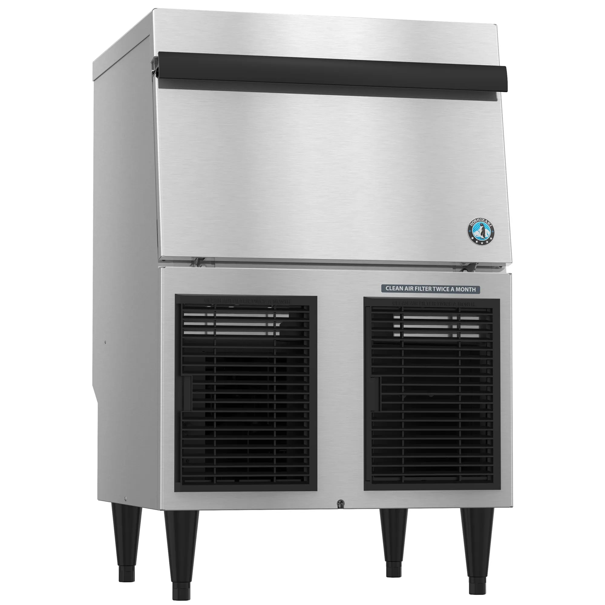 Hoshizaki F-330BAK Under Counter Ice Machine, Flake Shaped Ice - 332LB/24HRS, 80LBS Storage-Phoenix Food Equipment