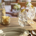 Hoshizaki KM-2600SWJ3 modular ice machine, crescent shaped ice served in water glasses with lemon slices