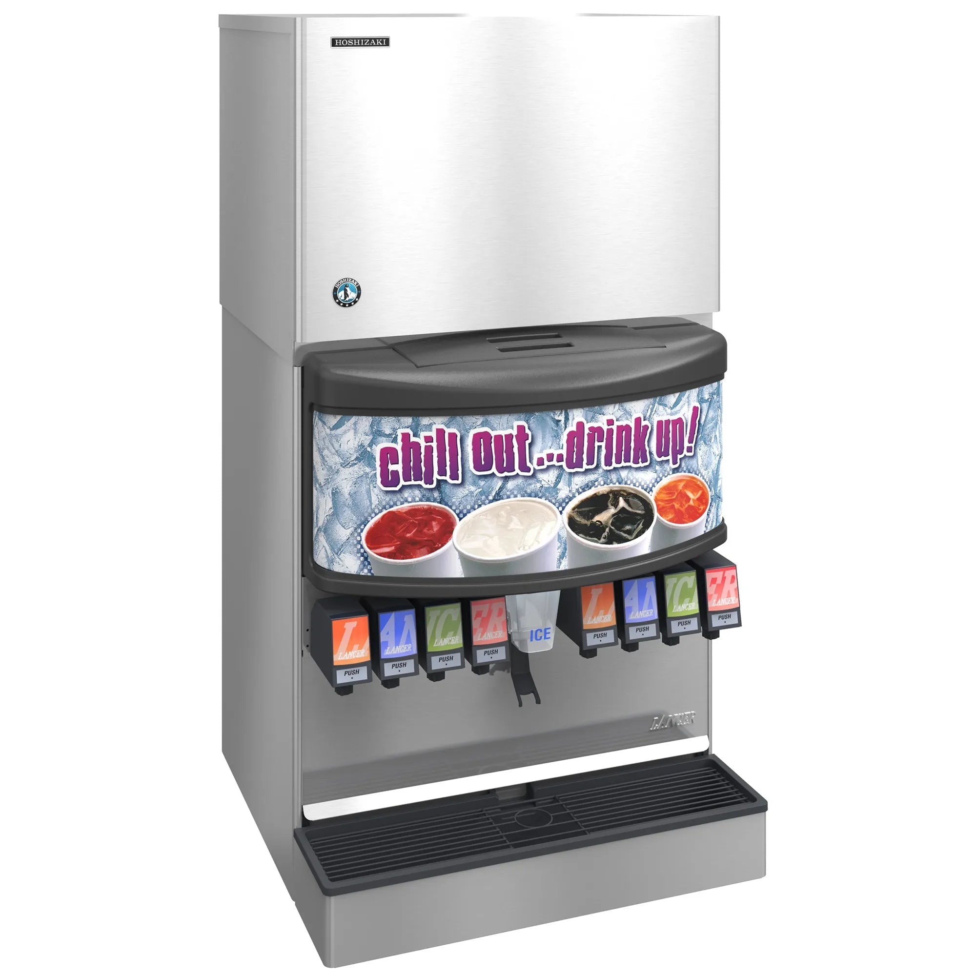 Hoshizaki KMD-505MAJ Modular Dispenser Ice Machine, Crescent Shaped Ice - 440LBS/24HRS (DISPENSER SOLD SEPARATELY)-Phoenix Food Equipment